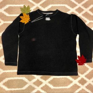 NWT men's Simonetta Jeans 🎁 $$ black wool sweater Italy